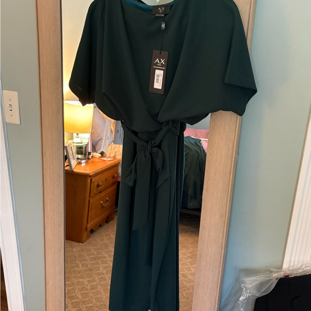 AX Paris Dark Green Dress